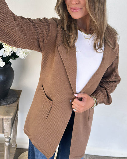 My Sanctuary Single Breasted Sweater Coat