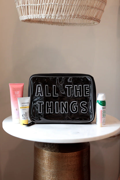 All The Things Oversized Cosmetic Bag