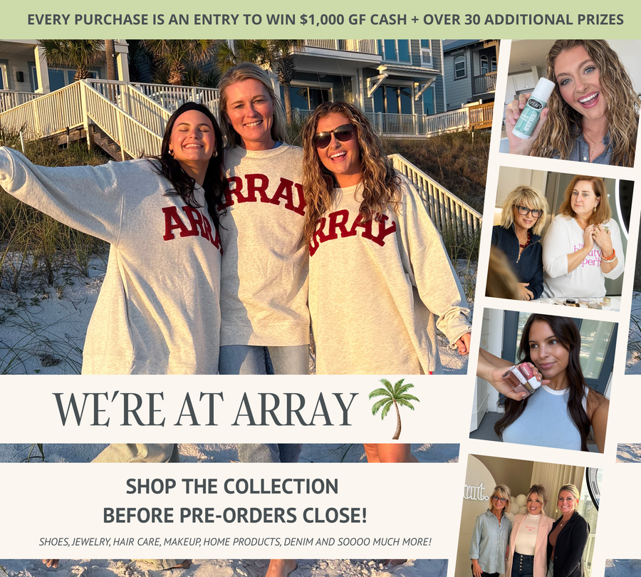 We're at Array on 30a market!