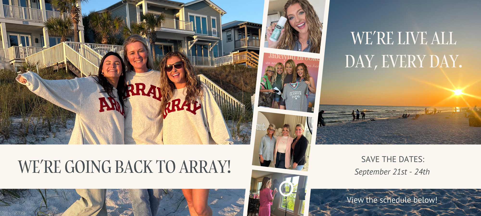 Array Schedule