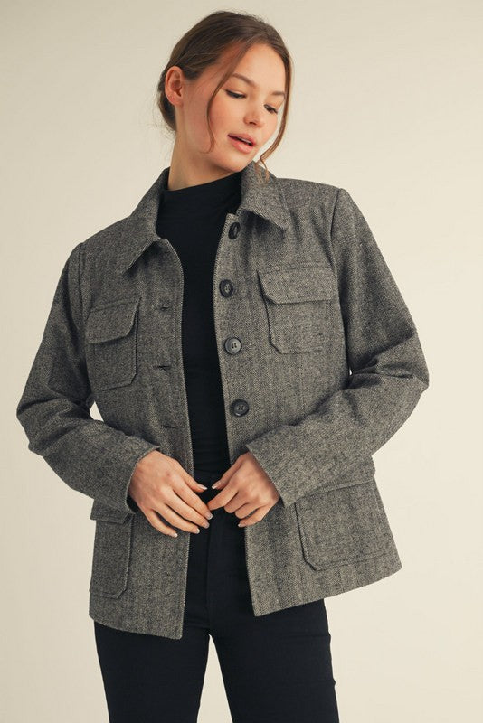 Herringbone Jacket