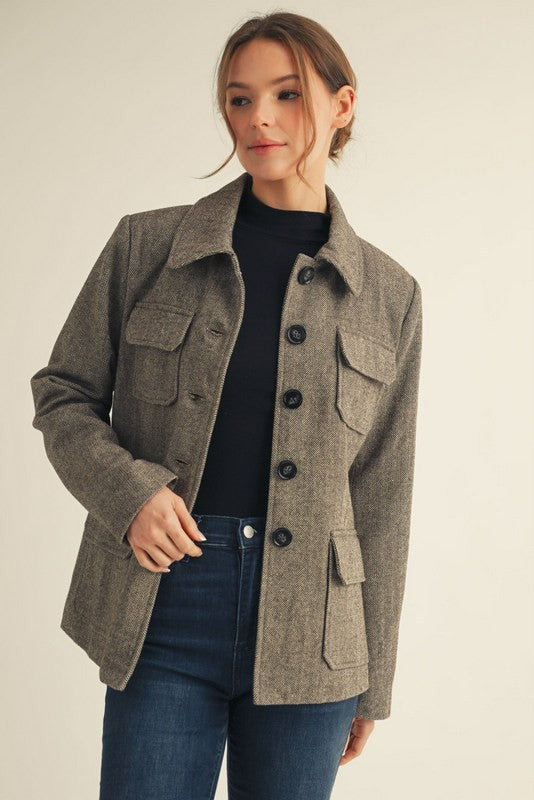 Herringbone Jacket