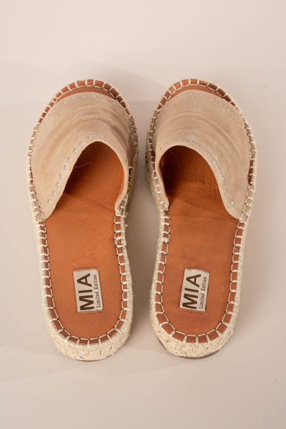Dahya Suede Slide Sandal