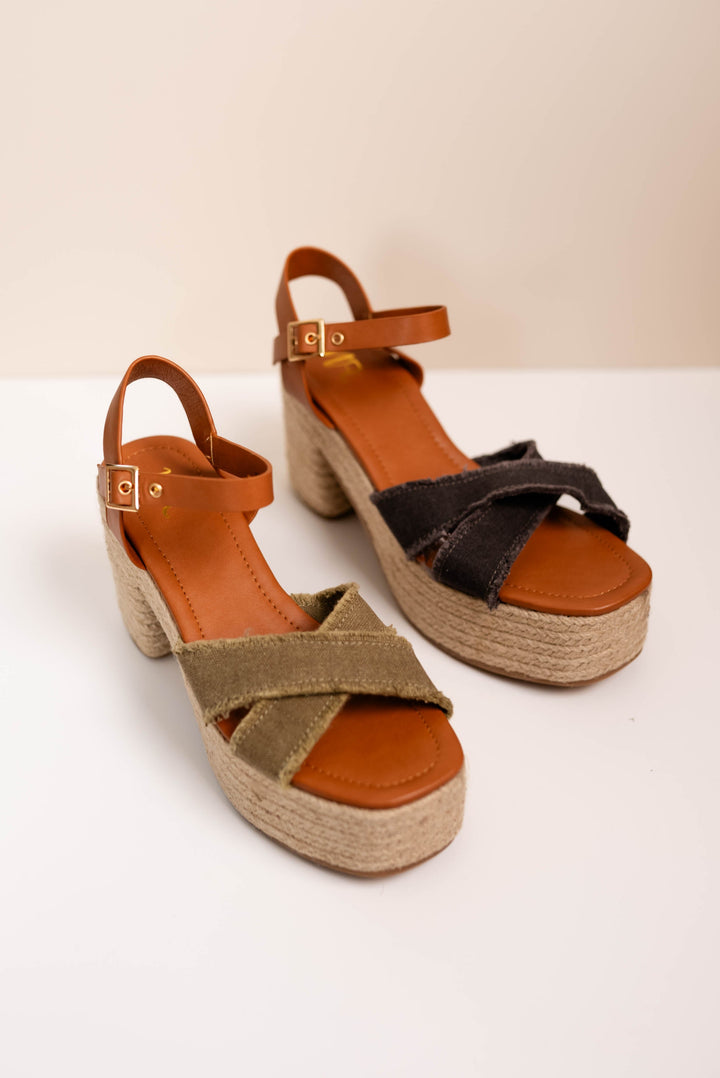 Nana Platform Block Heel Sandal