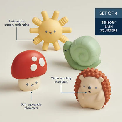 Itzy Squirt Soft Bath Toys