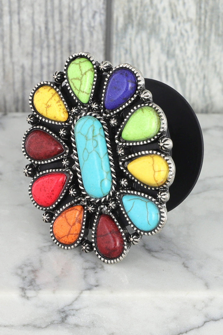 Navajo Concho Phone Grip