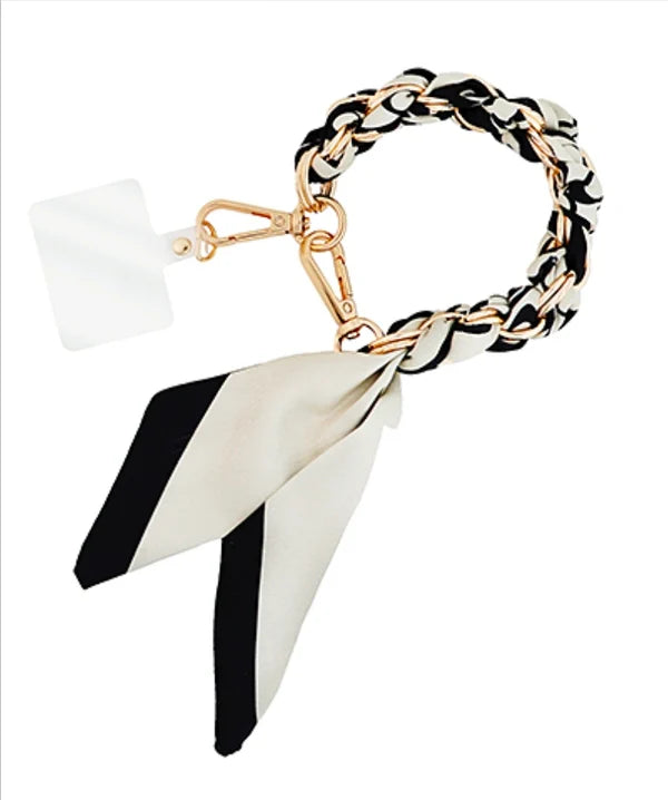Sag Harbor Scarf + Chain Phone Strap