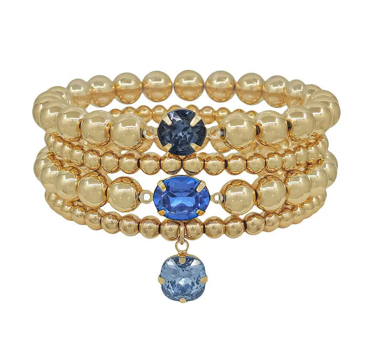 Raise A Glass Beaded Bracelet Set