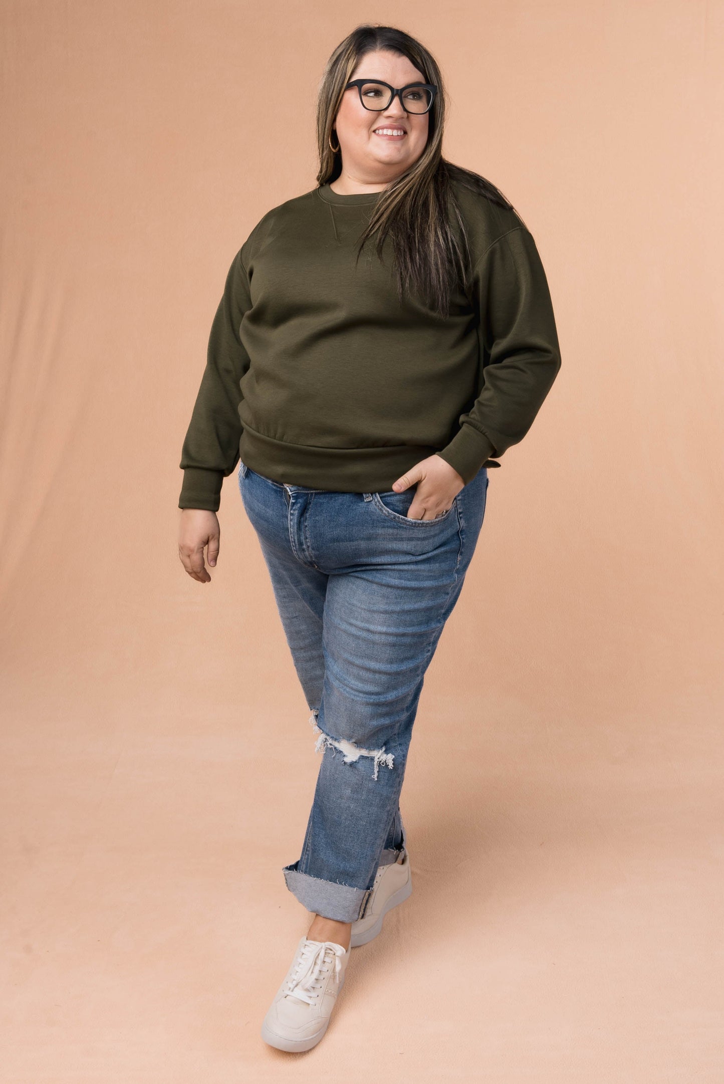 Malibu Banded Hem Pullover *Final Sale*