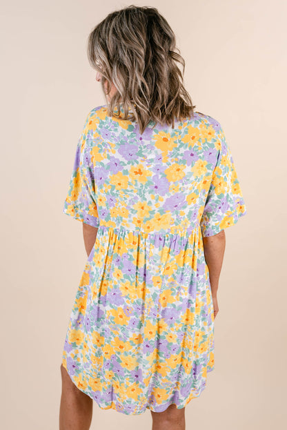 Floral Babydoll Dress