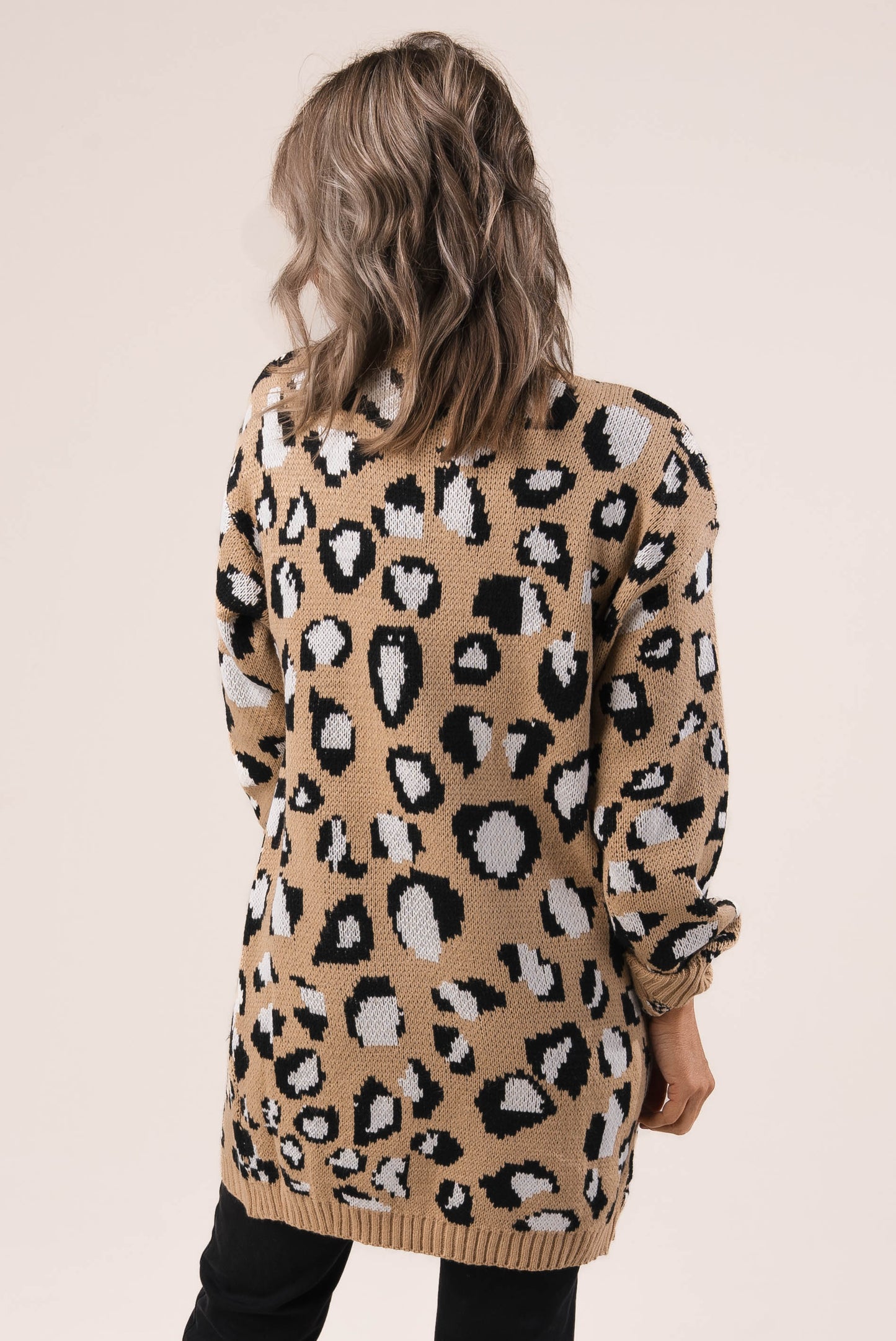 Leopard Sweater Cardigan