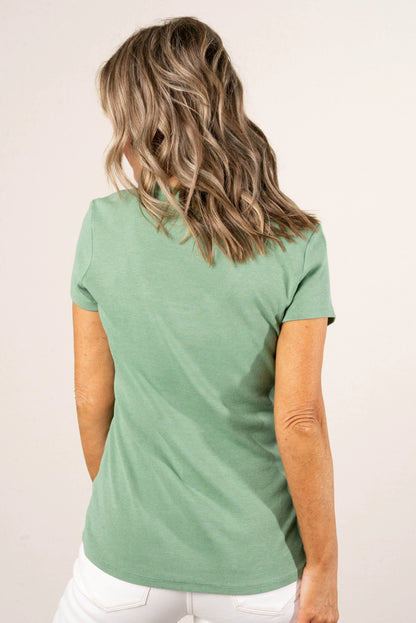 Mini Ribbed Scoop Neck Top {More Colors}