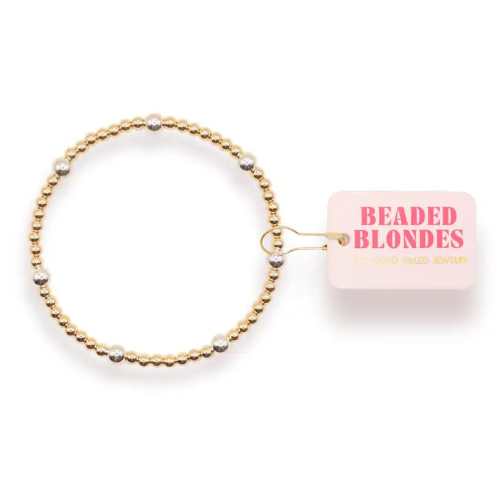 Beaded Blondes | Olive Bracelet