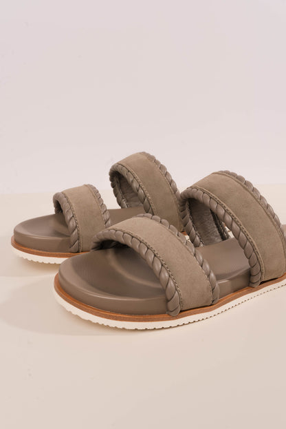 Vada Sueded Slide Sandal