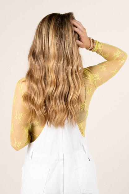 Lace Mesh Layering Top