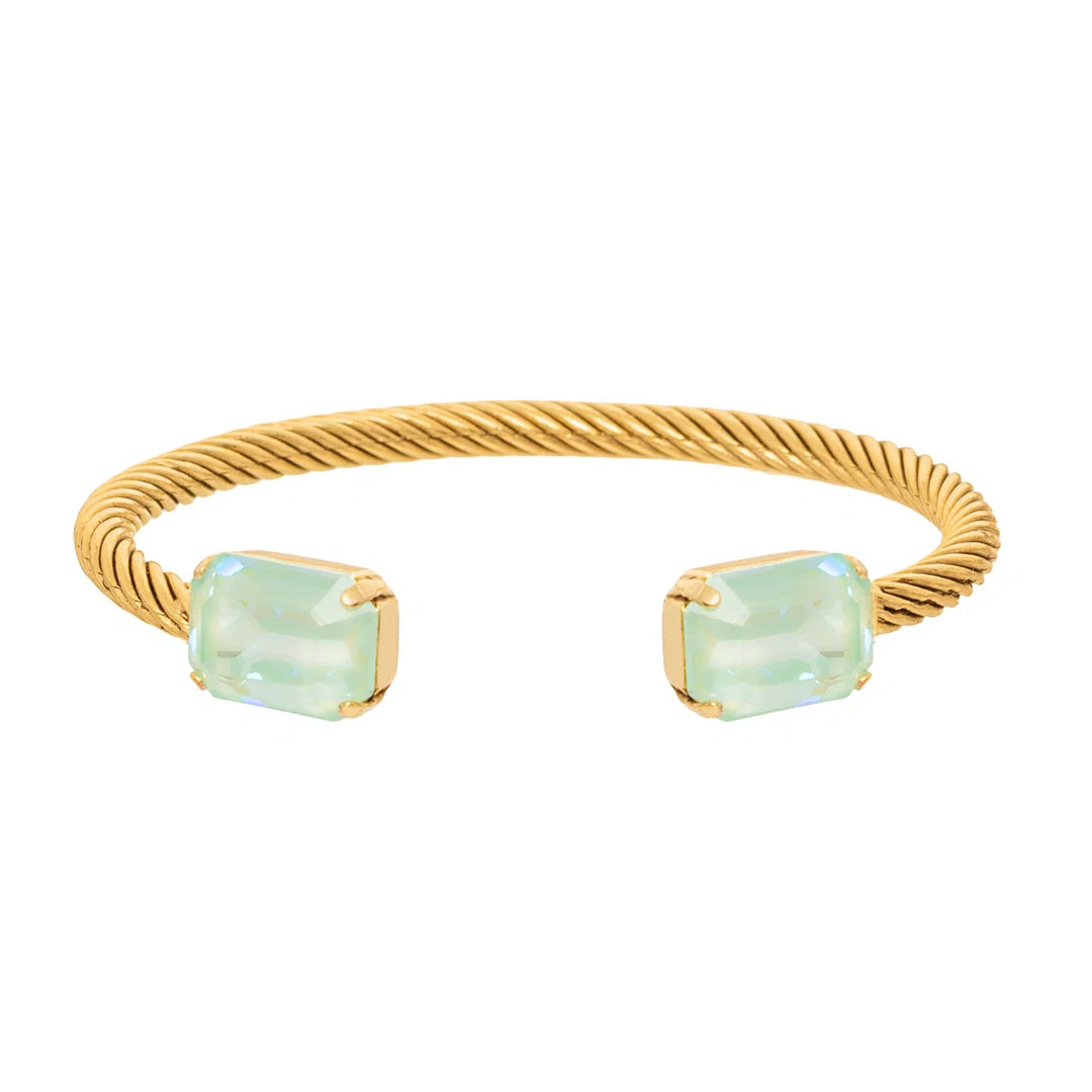 Charlotte Cushion Cut Cuff Bracelet