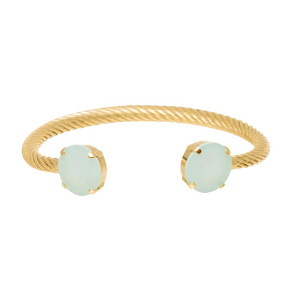 Charlotte Round Cut Cuff Bracelet