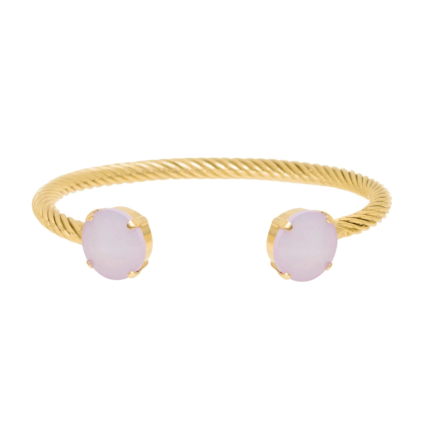 Charlotte Round Cut Cuff Bracelet