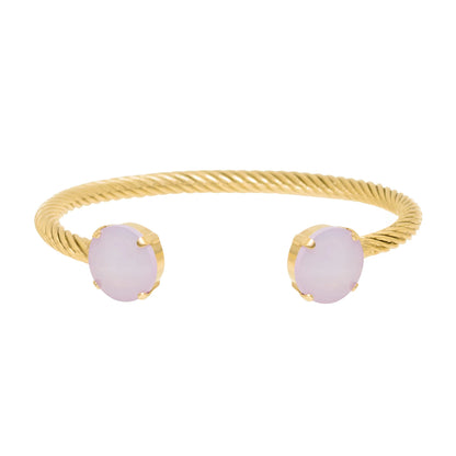 Charlotte Round Cut Cuff Bracelet