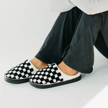 Cure X Beyond Type 1 Checkered Slippers PRE-ORDER