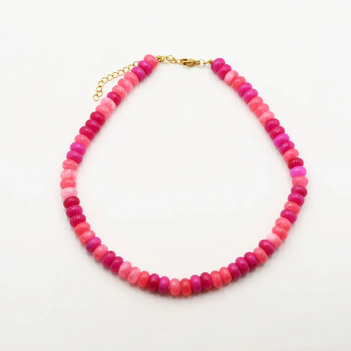 Agate Gemstone Necklace