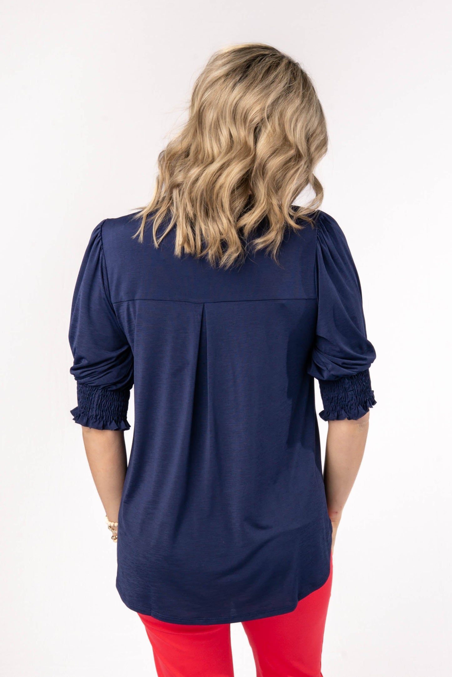 Liz Smocked Sleeve Top *Final Sale*