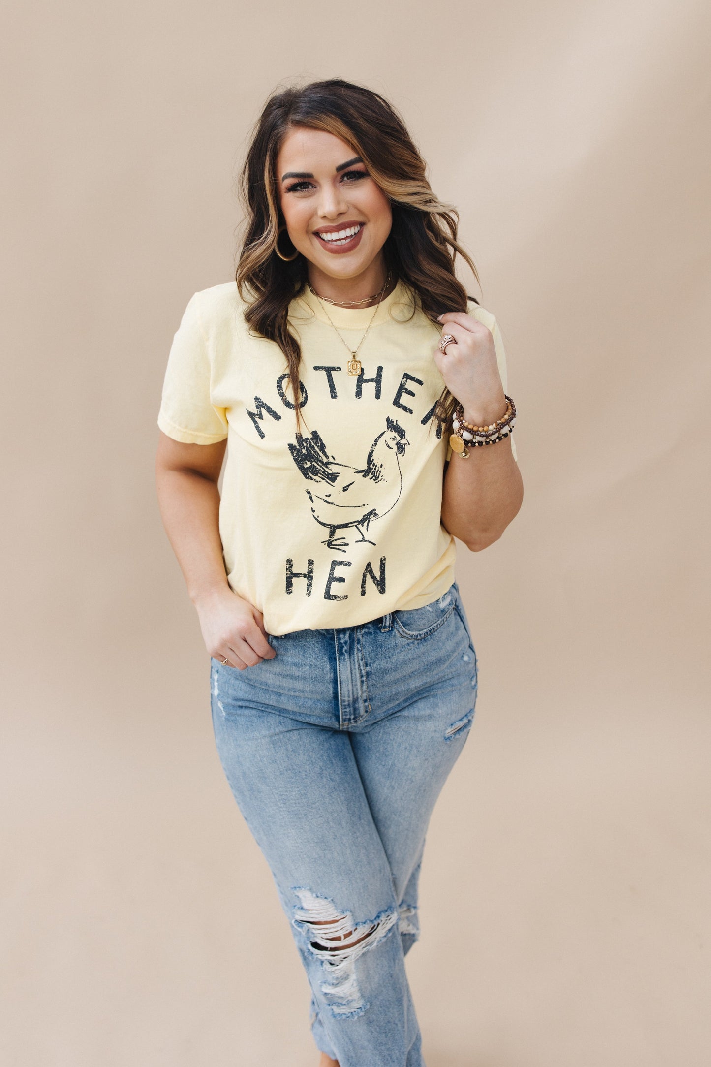 sku29625 | Mother Hen + Chick Graphic Tee *Final Sale*