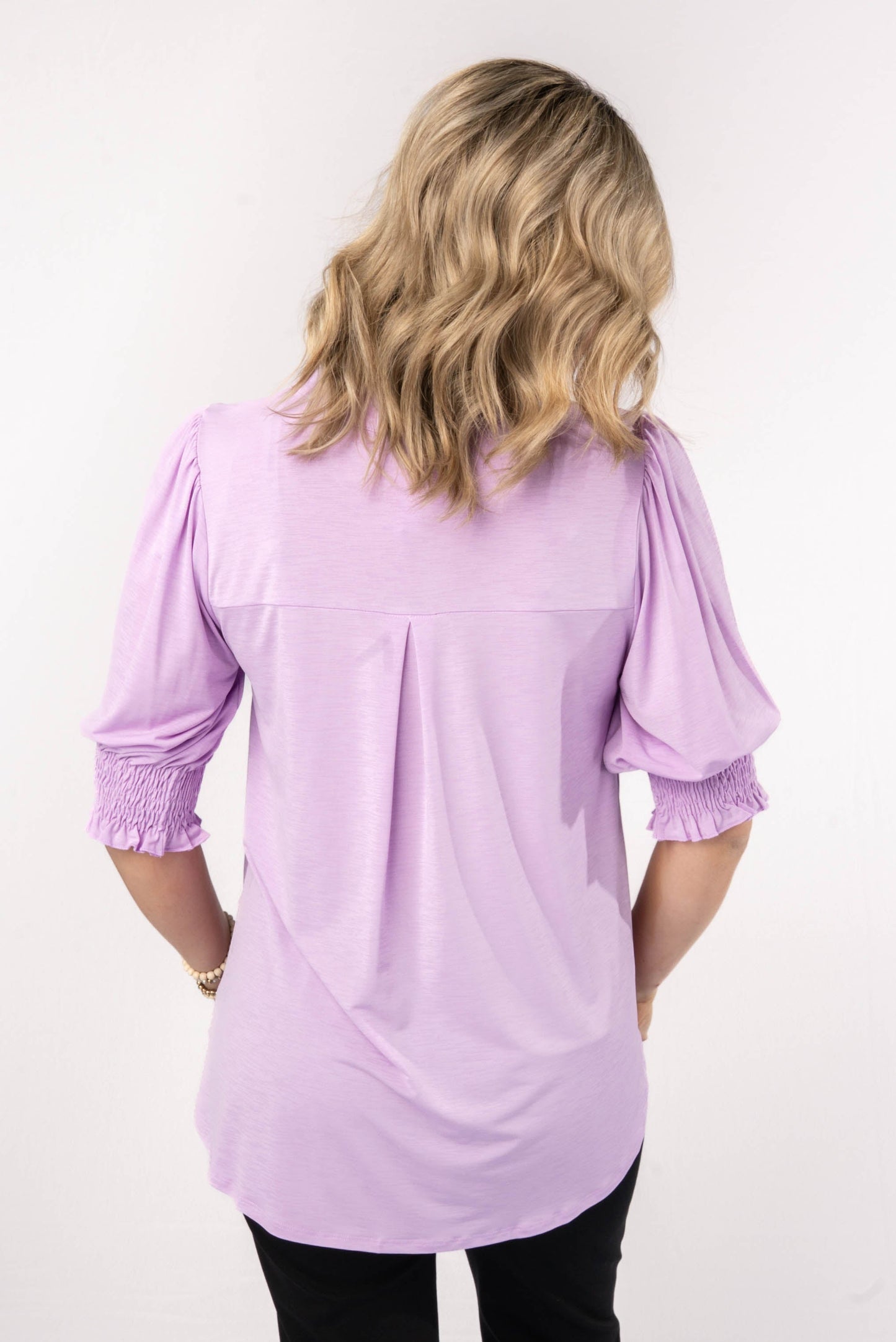 Liz Smocked Sleeve Top *Final Sale*