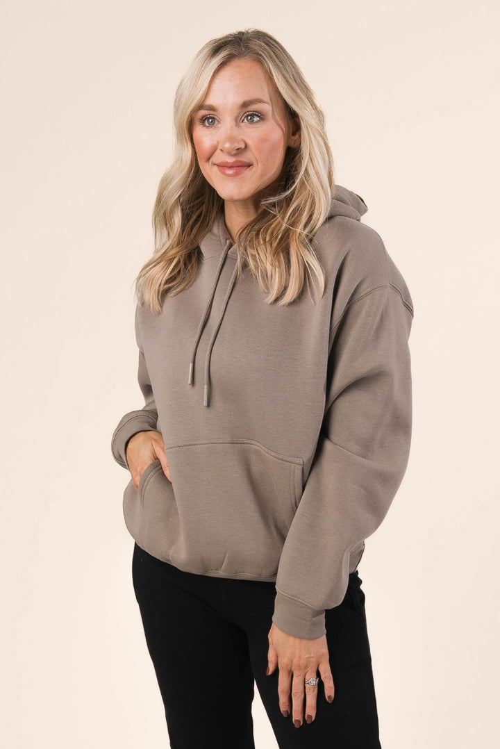 French Terry Hooded Pullover