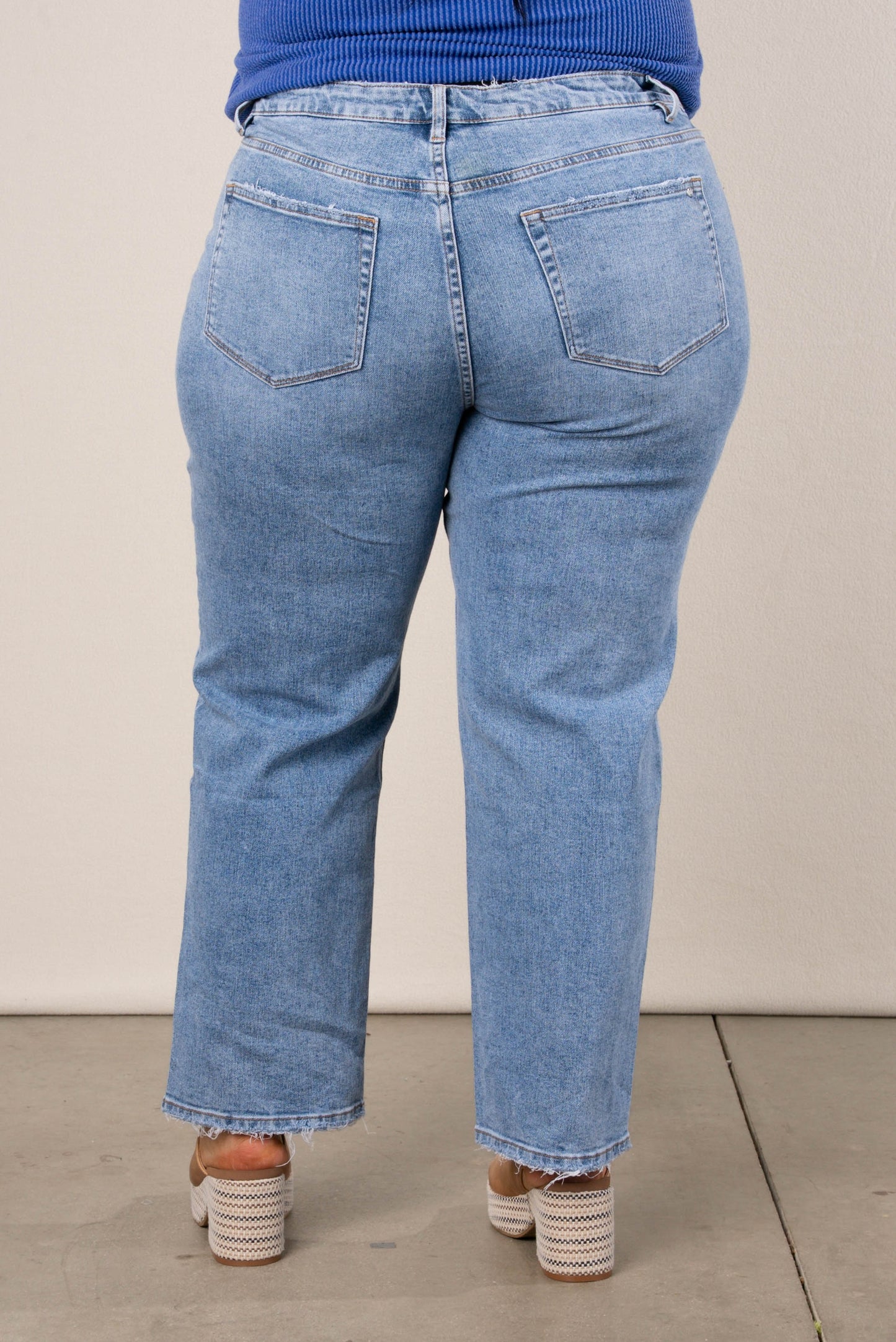 Mica High Rise Straight Leg Jeans *Final Sale*