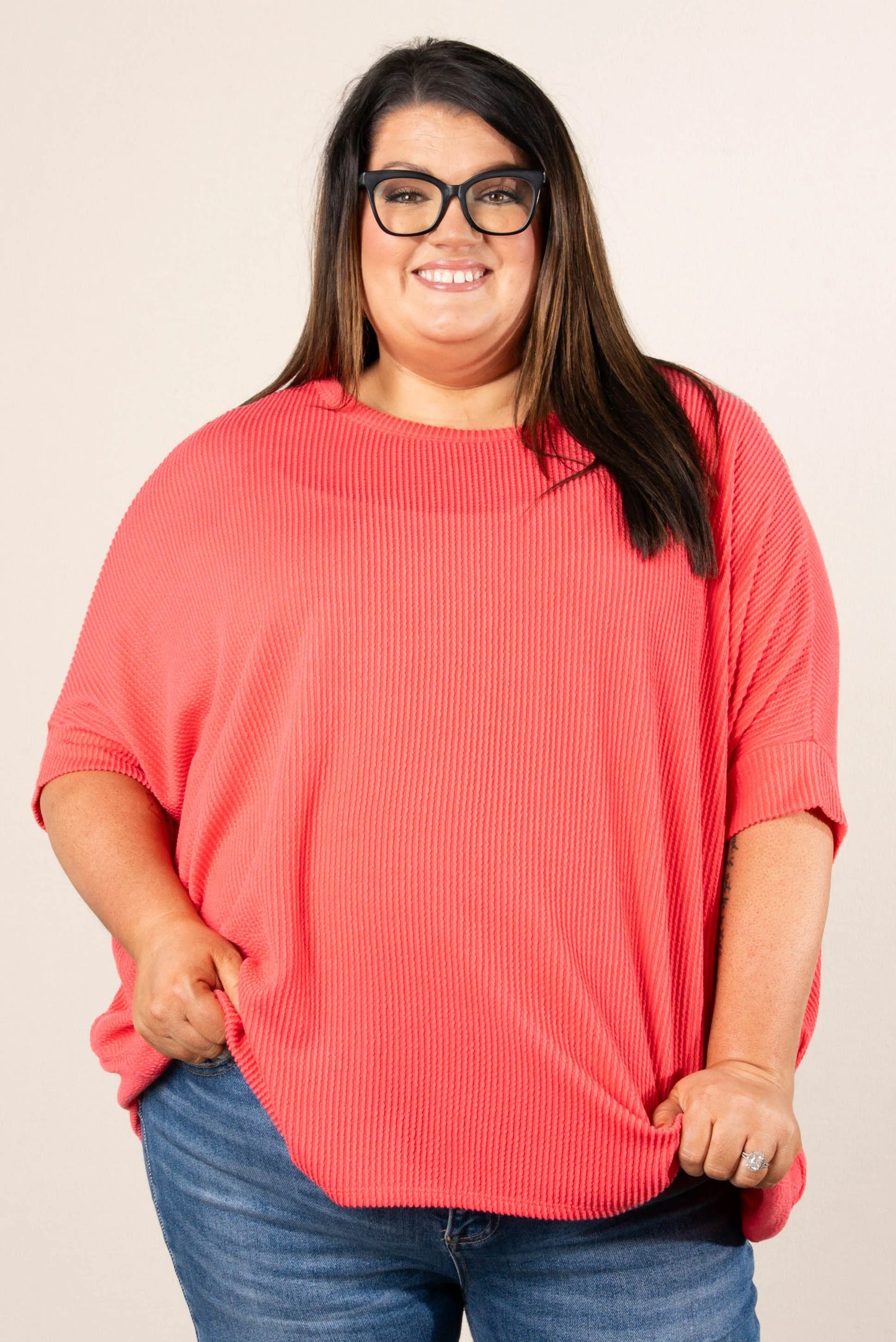 Poncho Style Dolman Tunic Top *Final Sale*