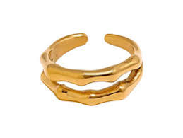 Bamboo Double Ring