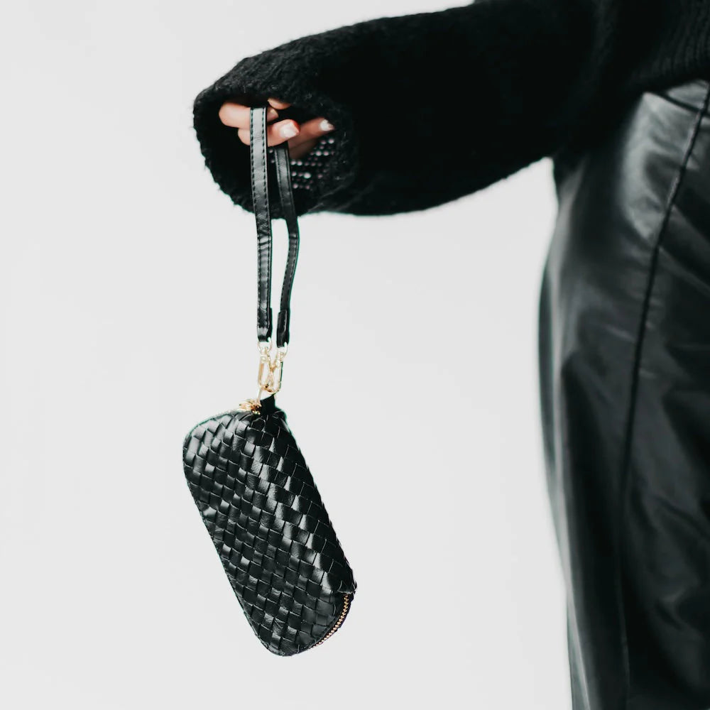 Dylan Woven Sunglass Case Wristlet PRE-ORDER