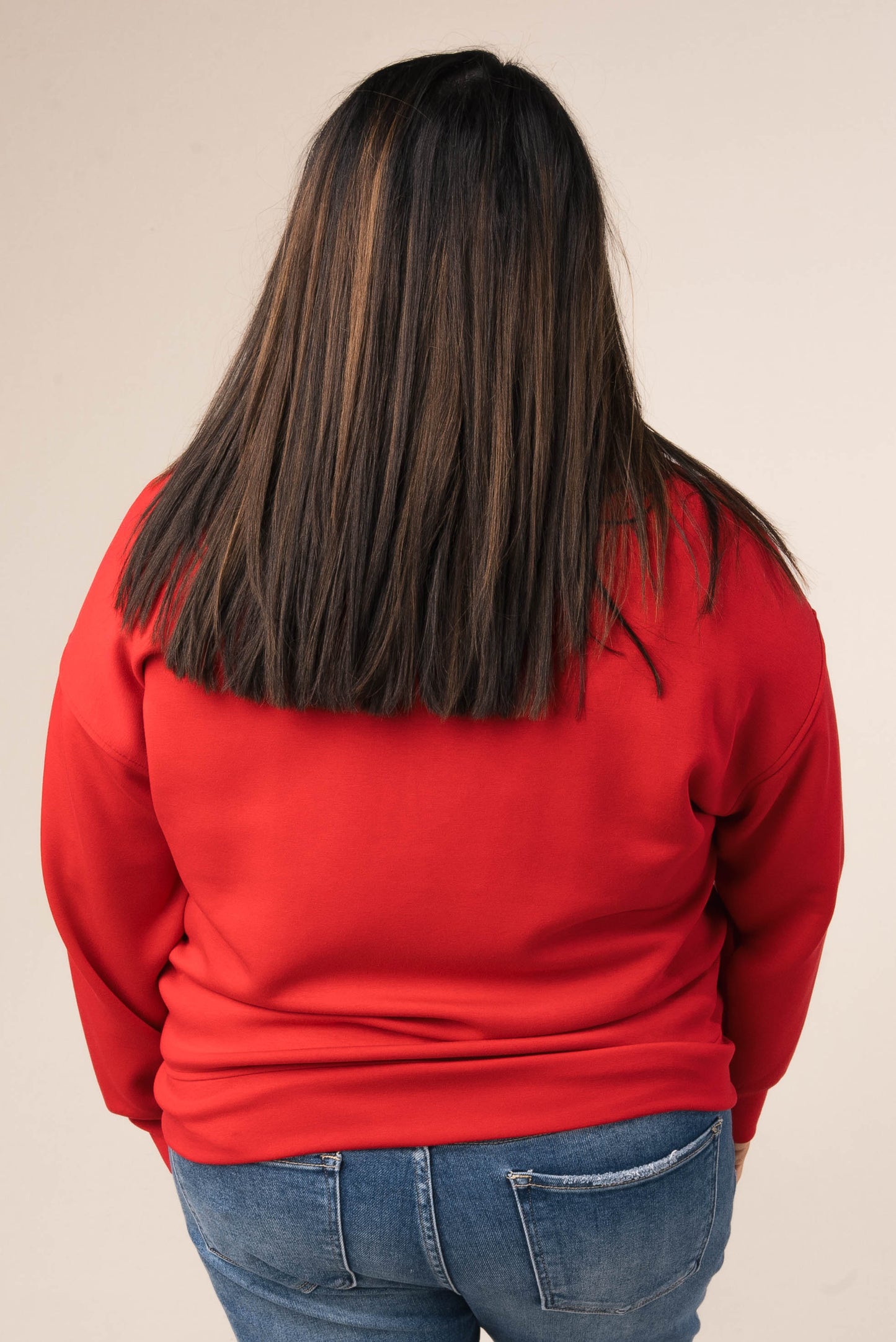 Half Zip Funnel Neck Pullover