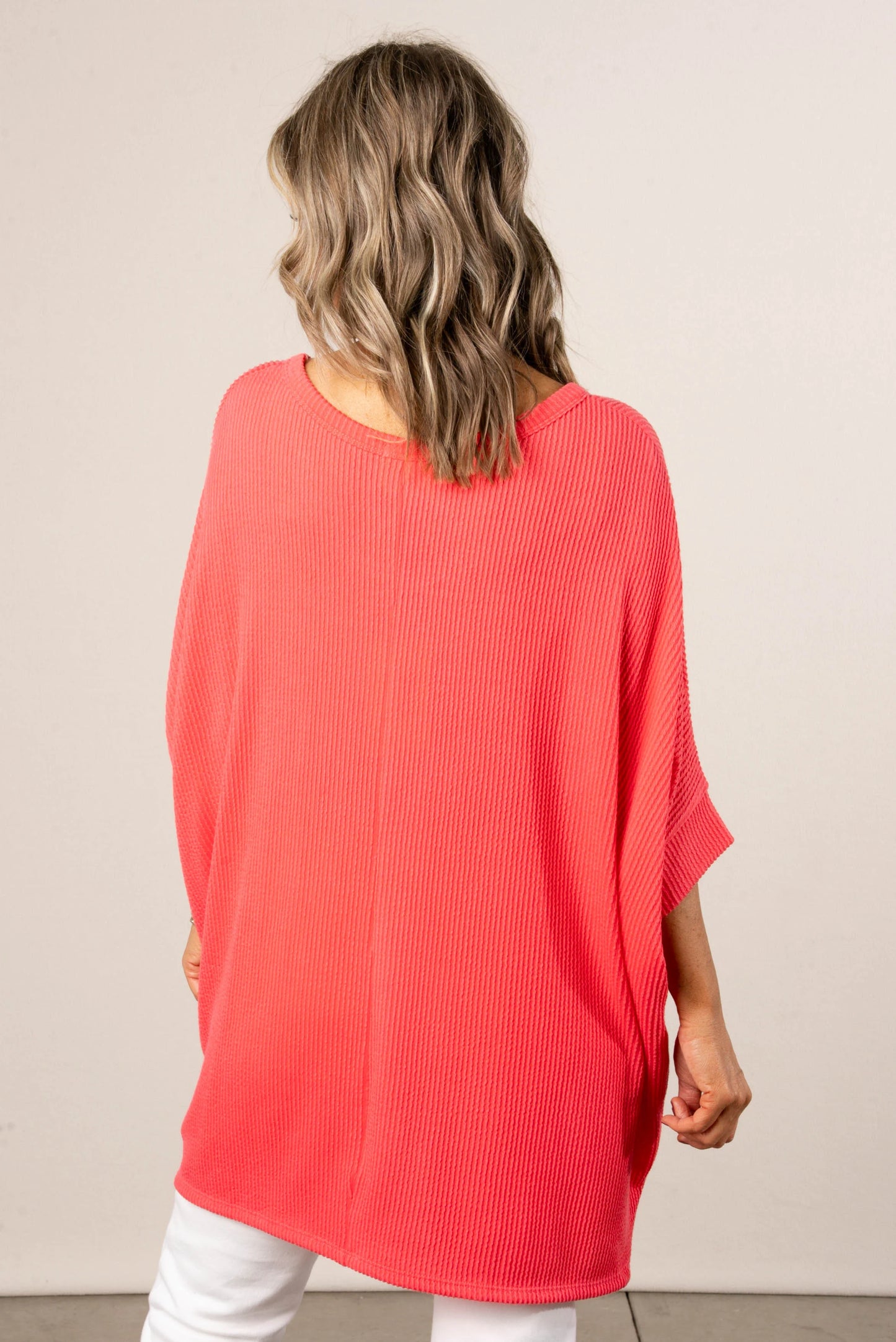 Poncho Style Dolman Tunic Top *Final Sale*