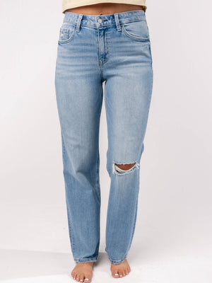 VERVET Denim | Maddie High Rise Wide Leg Jeans