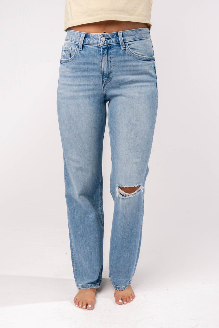 Vervet High Rise Wide Leg Jeans