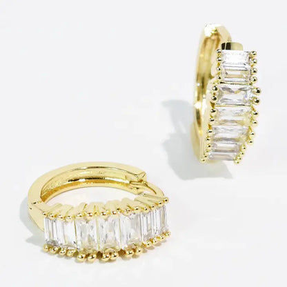 Sugar Spark Huggie Earrings