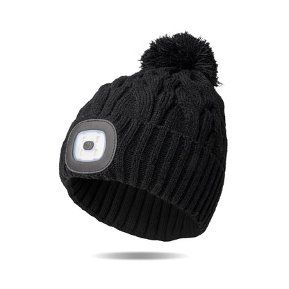 Nova Pom Rechargeable LED Beanie by Night Scope