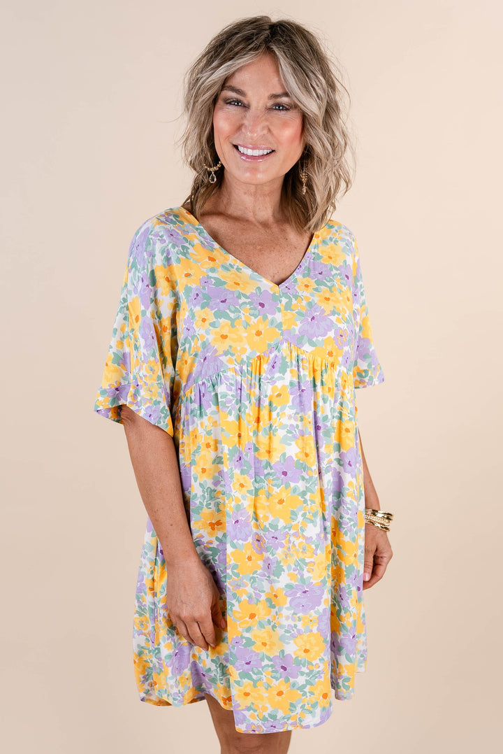 Floral Babydoll Dress