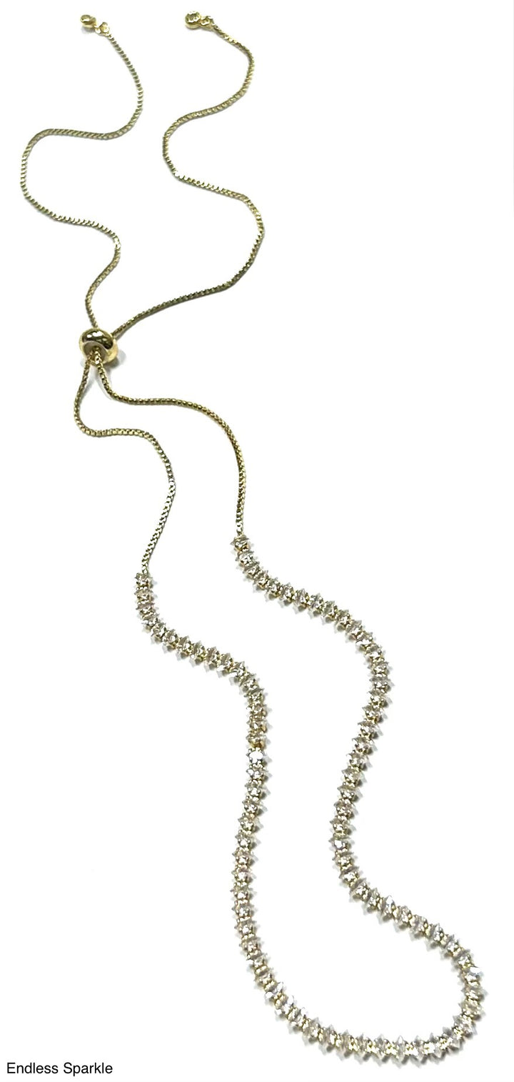 Endless Sparkle Slider Necklace PRE-ORDER