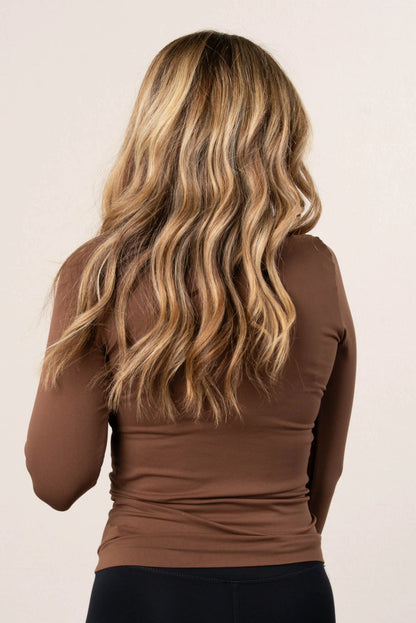 Fitted Seamless Long Sleeve Top