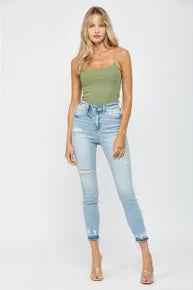Mica High Rise Crop Skinny Jean *Final Sale*