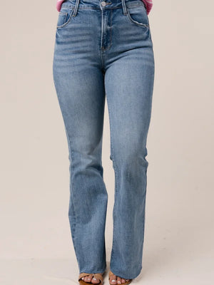Risen High Rise Bootcut Jeans