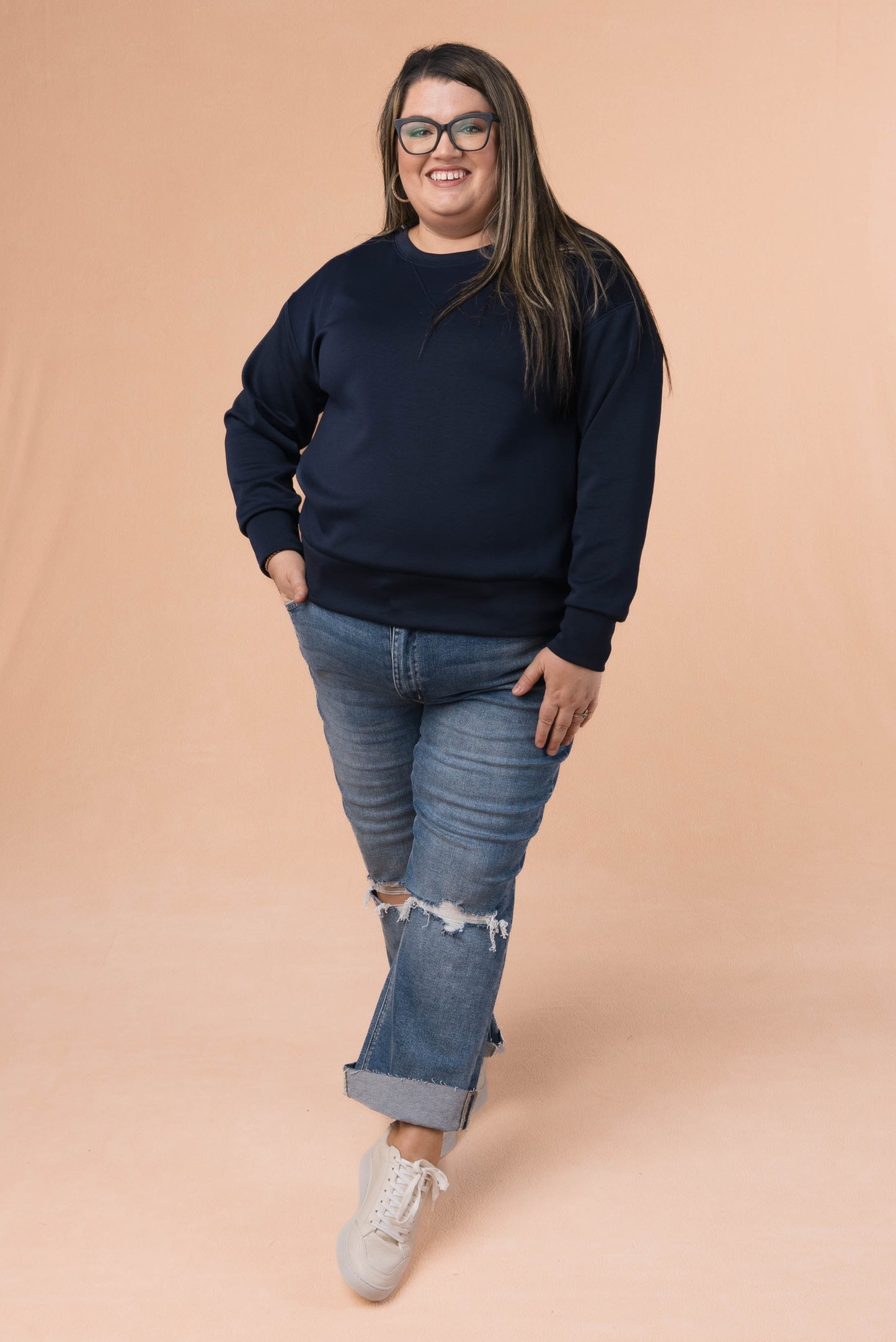Malibu Banded Hem Pullover *Final Sale*
