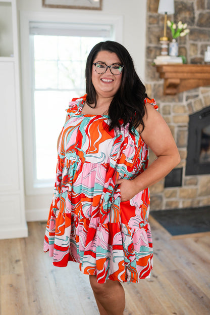 Floral Sleeveless Tiered Dress *Final Sale*