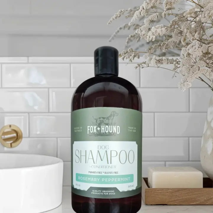 Dog Shampoo + Conditioner Pest Repellant