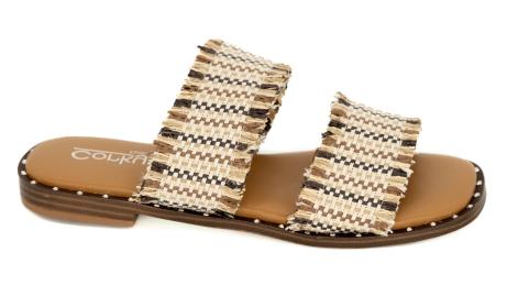 Afrayed Of What Slide Sandal