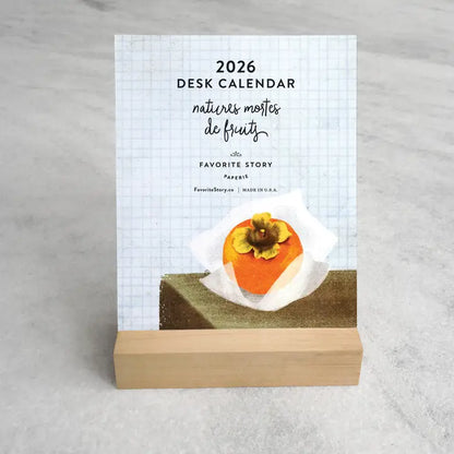 2026 Desk Calendar with Stand