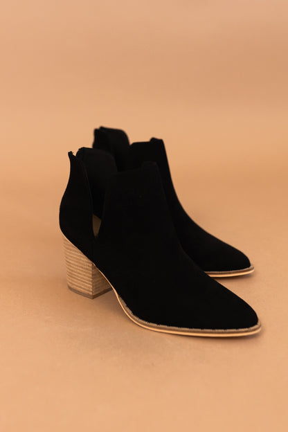 sku33418 | Weslee Faux Suede Bootie *Final Sale*